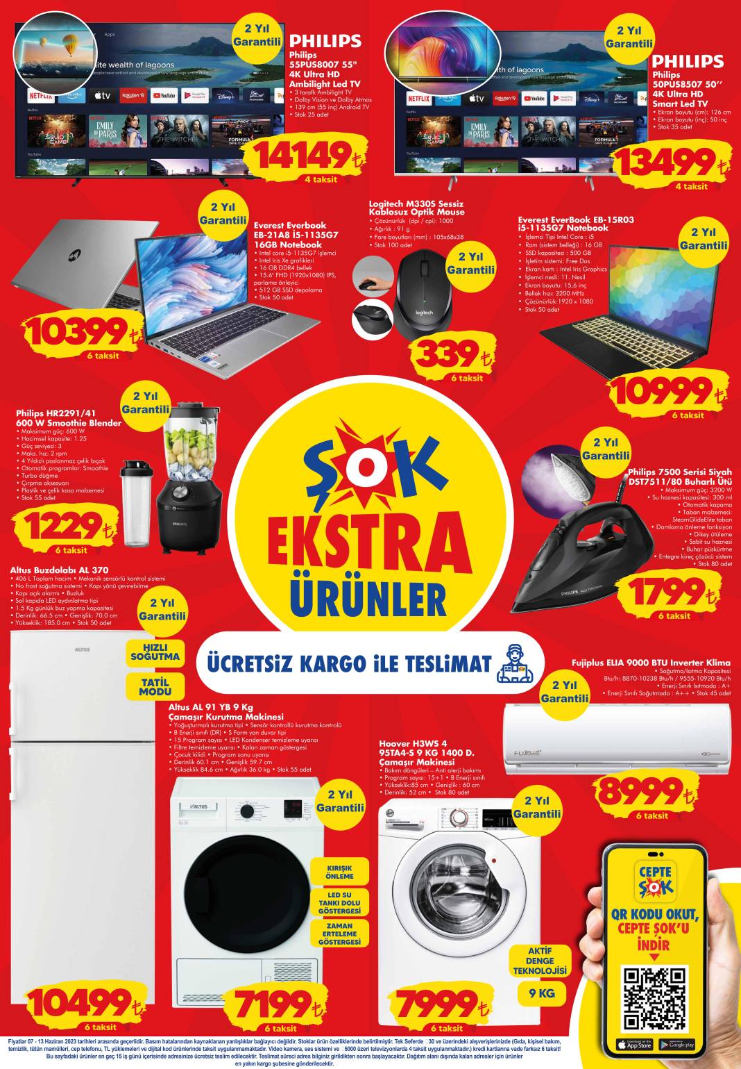 Şok'a Bugün Öyle Ürünler Geliyor Ki.. Şok 07-13 Haziran 2023 Aktüel Katalog 5